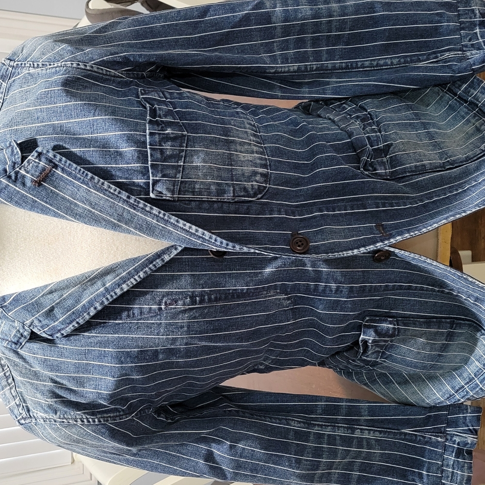 Ralph Lauren Blue Striped Jacket